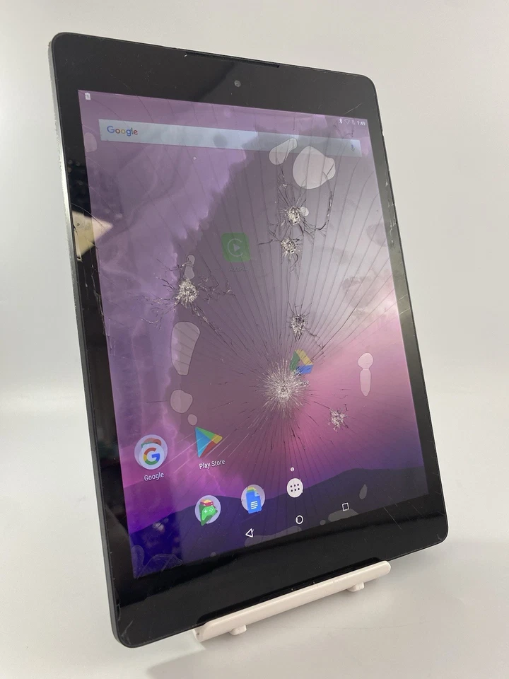 HTC Nexus 9 Black Wi-Fi 32GB 8.9" 2GB Android 5.0 Tablet Cracked Fault #F3 - Image 3 of 4