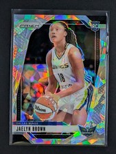2024 Panini Prizm WNBA Jaelyn Brown 31 CRACKED ICE PRIZM Rookie Card Wings