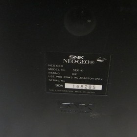 SNK Neo Geo AES Video Game Console CIB w/ HDMI Adapter