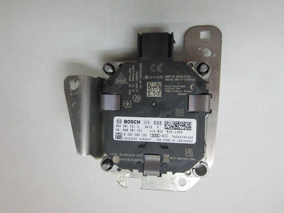 dp50888 Audi Q5 SQ5 2021 2022 2023 2024 DELANTERO DERECHO Control de crucero Sensor de distancia Foto 3 de 4