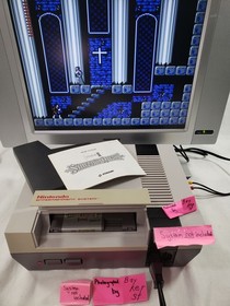 Castlevania II 2 NES AUT&Eacute;NTICO Original Nintendo Simon Quest Castle Vania Manual