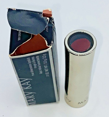 Mary Kay True Dimensions Lipstick Spice N Nice Discontinued Brown/Burgundy NEW