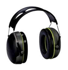3M Peltor Sport Bull's Eye Hearing Prot., Blk/Gray, 27 NRR Earmuff #97041