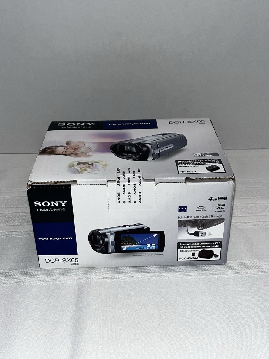 NEW OLD STOCK Sony Handycam DCR-SX65 Camcorder Unopened | eBay