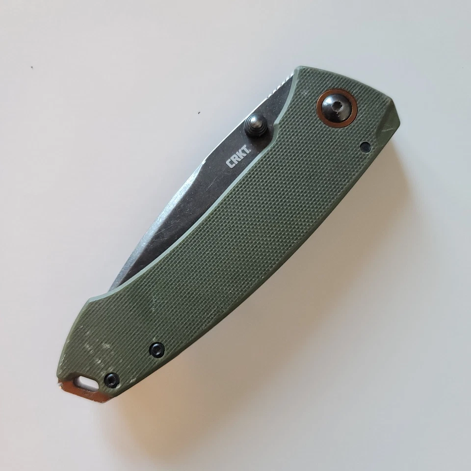 Cuchillo Plegable CRKT 2520 Lucas Burnley Bloqueo Marco Atún Foto 4 de 4