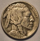 Nicer low mintage 1924 P Buffalo Head Nickel