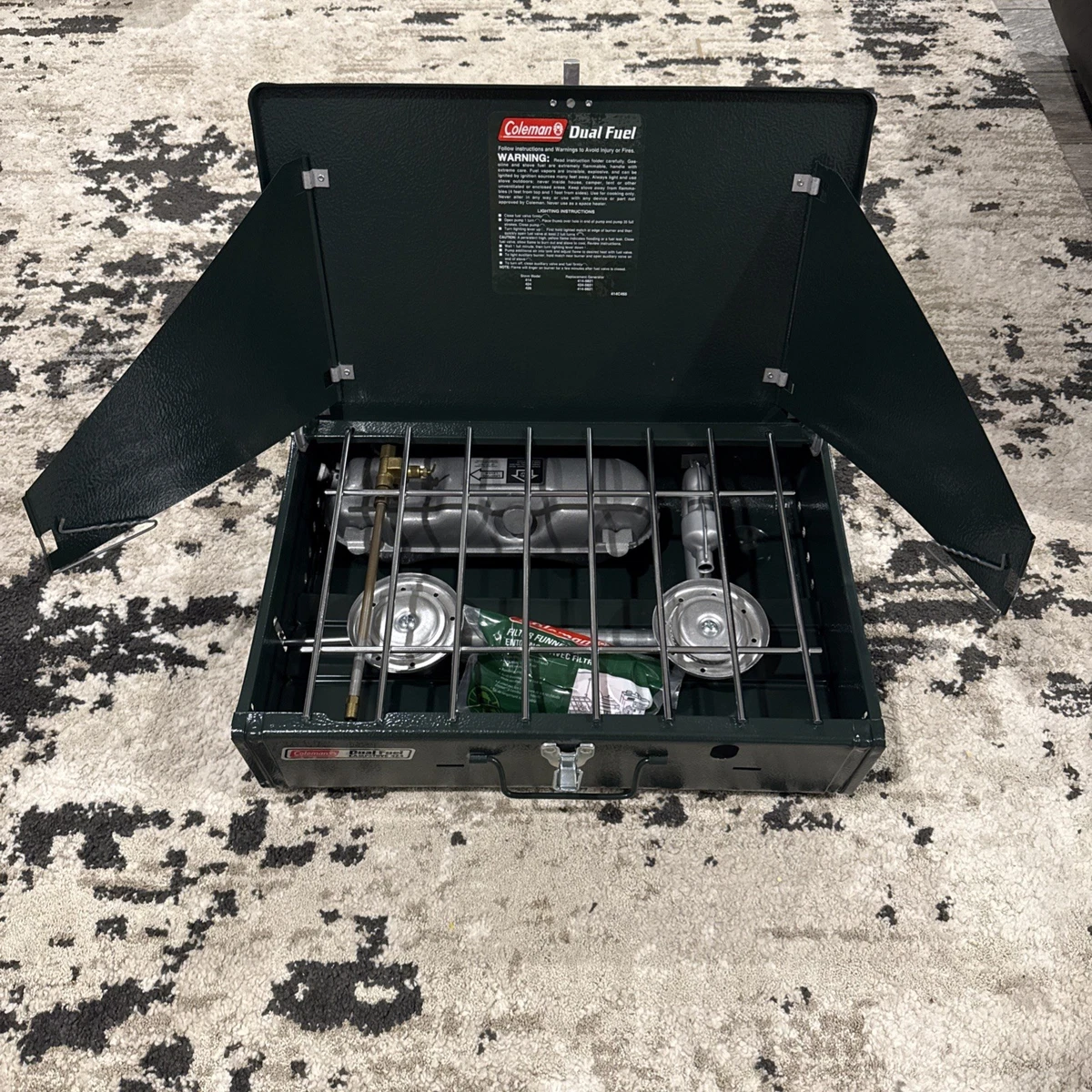 Coleman Dual Fuel Stove 424 for sale | eBay