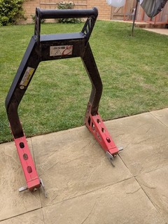 Black Rear Paddock Stand