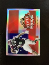 2022 Leaf Draft Metal State Pride Silver  Isaiah Spiller Rookie RC