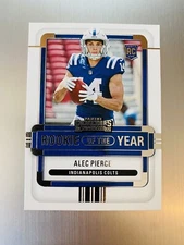 Alec Pierce 2022 Panini Contenders Rookie Of The Year #ROY-API Colts Rc