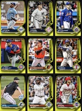 [DIGITAL] Topps Bunt - 2024 Base 24 S1 - Tier 7 Yellow Lightning - A to J - Pick