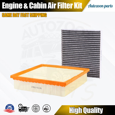 PREMIUM COMBO AIR FILTER & CABIN FILTER FOR 2016 2017 2018 - 2022 LEXUS RX350