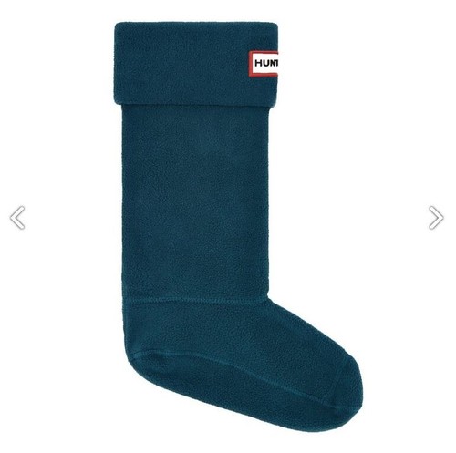 Fleece Welly Ocean Tall Boot Socks Size 