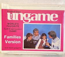 Vintage 1989 Pocket Size The Ungame Families Version All Ages 2 or More Players