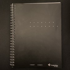 Livescribe Dot Paper 50 Sheet Starter Notebook 6 1/4" x 8 1/4" Opened Not Used