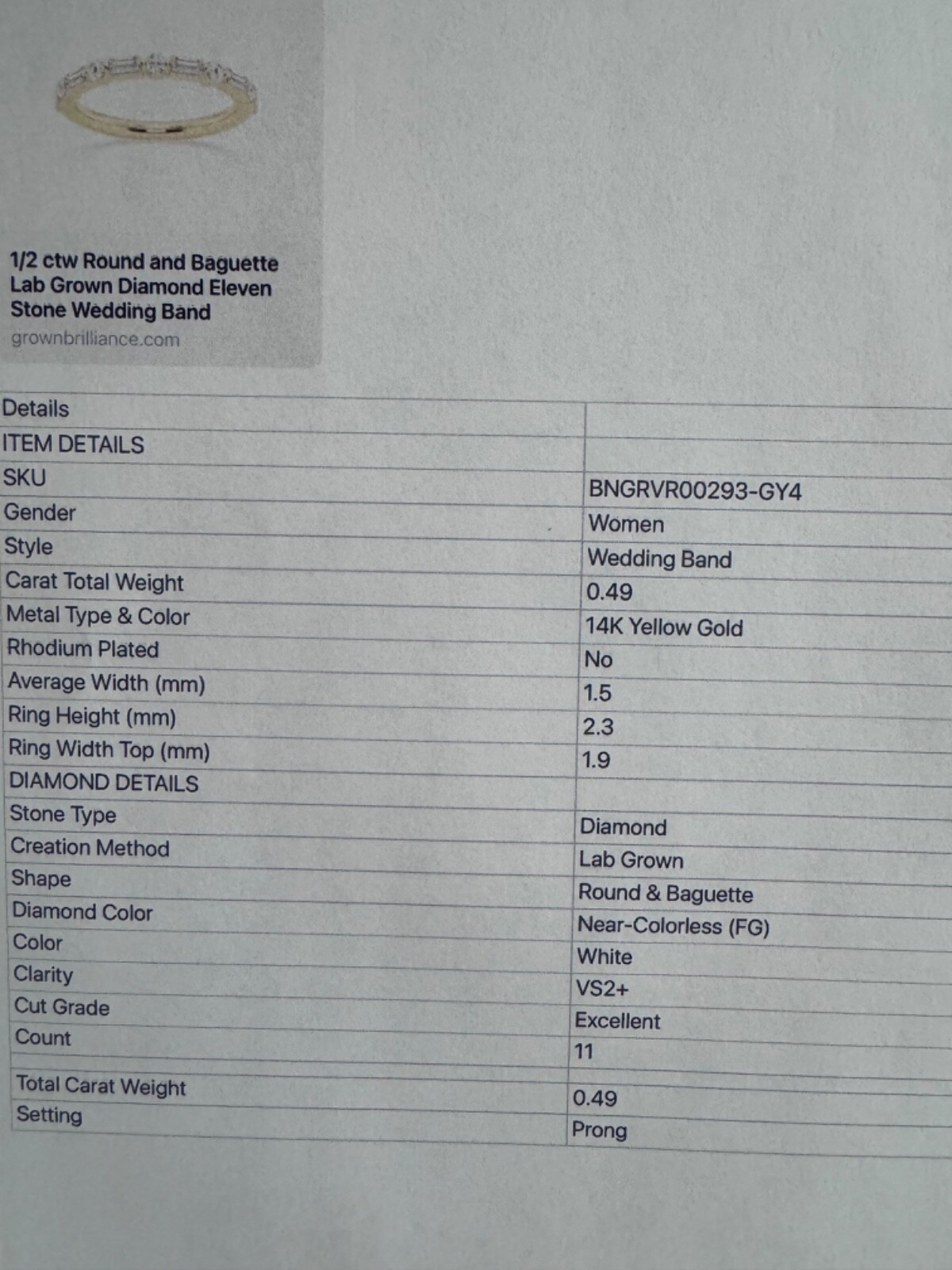 Diamond Stackable Bands - image 11