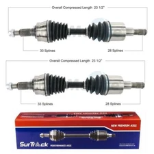 Surtrack Front CV Axle Shaft Kit for 2015-2018 Chevrolet Colorado