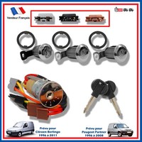 Neiman Lenkradschloss + 3 FäSser Berlingo Partner 4162C8 4162H9 4162Q4