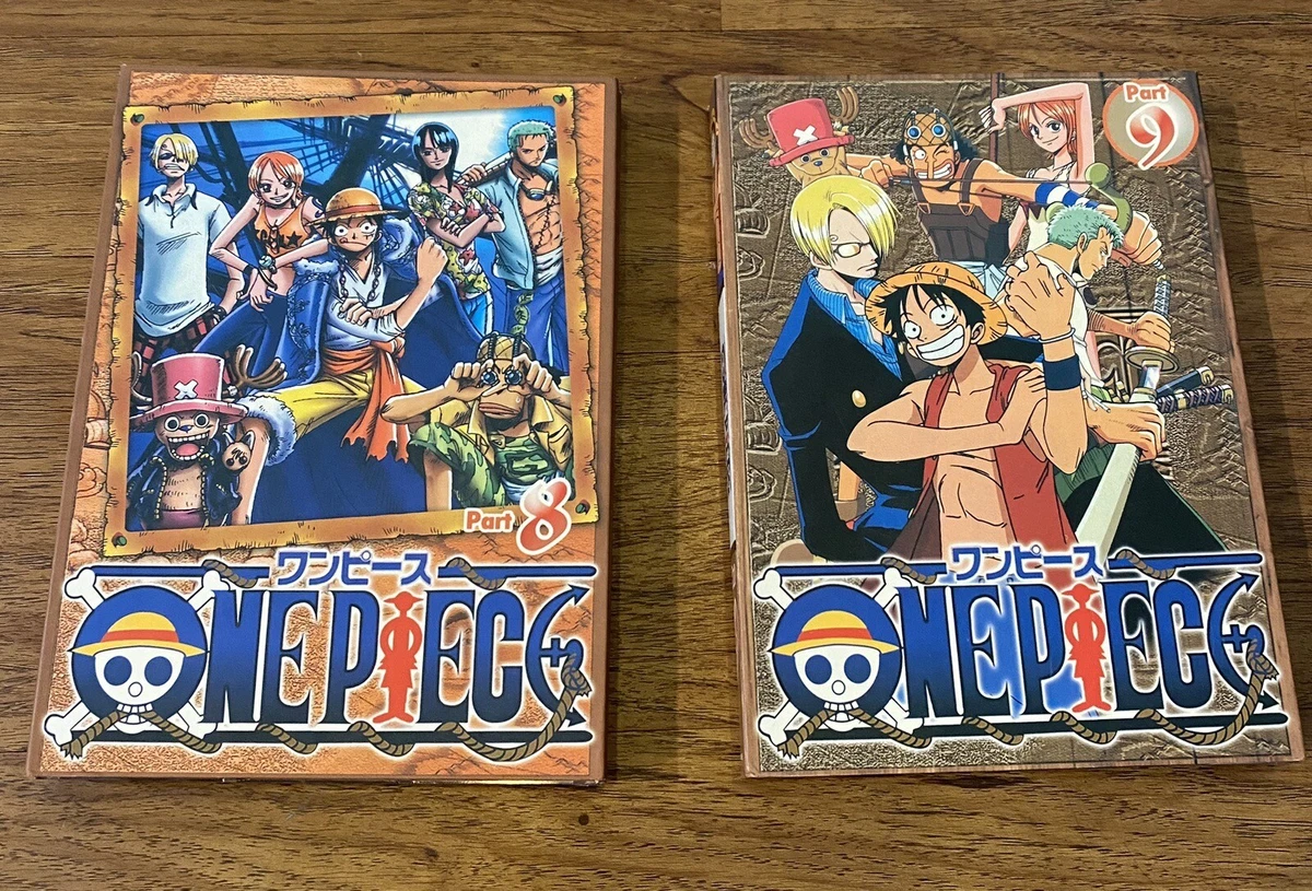 ONE PIECE DVD SET (6-Disc DVD Set) PART 8,9 JAPANESE ANIME VERSION