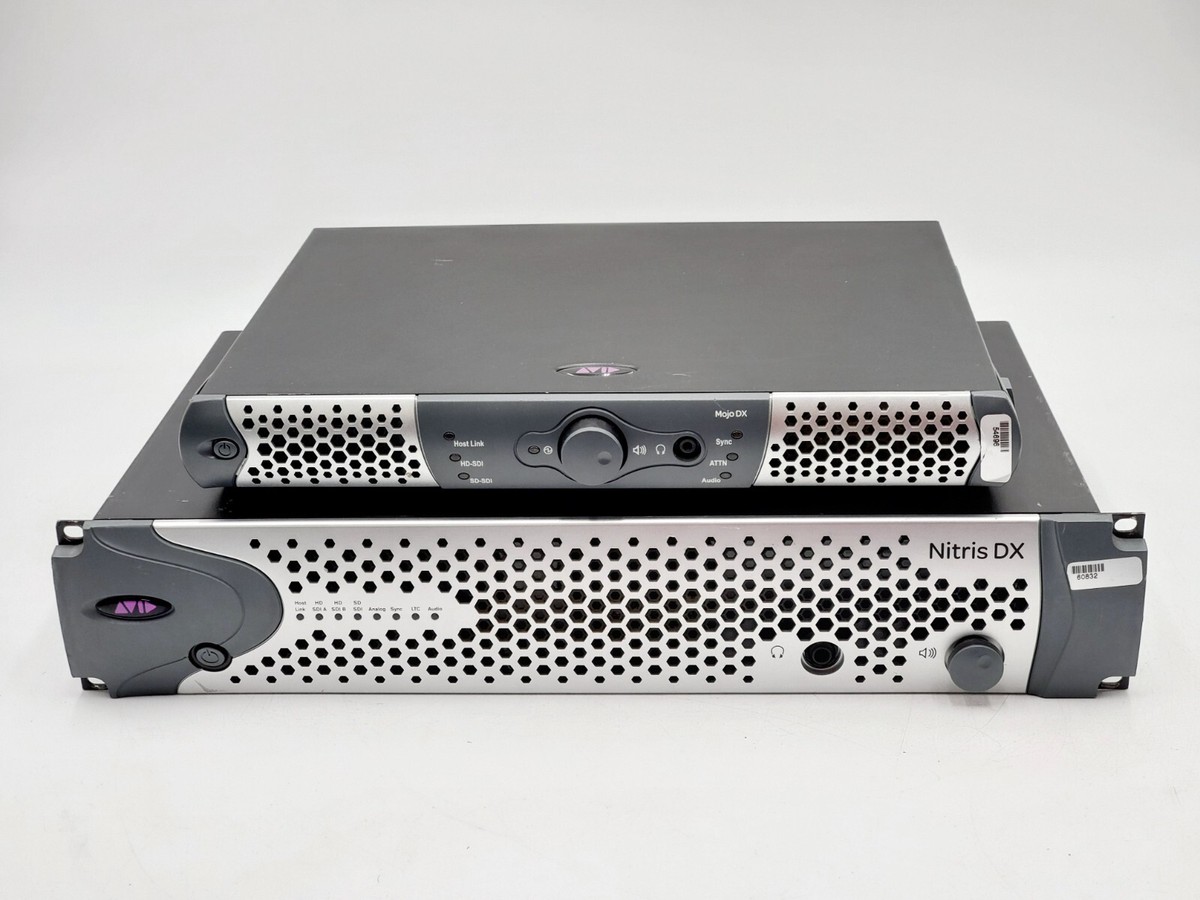 Avid Technologies Mojo DX 7020-20059-XX & Nitris DX 7020-20084-03