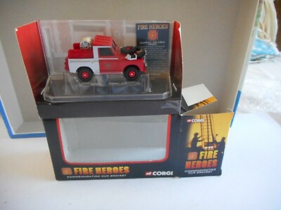 Corgi Showcase Collection Fire Heroes CS90065 Land Rover City of Bath + Box
