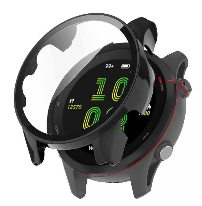Huawei Smart Watch GT2 46mm Case Tempered Glass Screen Protector Cover wipes