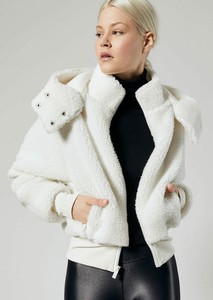 alo yoga foxy sherpa jacket xs