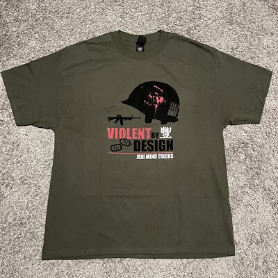 Jedi Mind Tricks Shirt Size XL Violence By Design JMT Army
