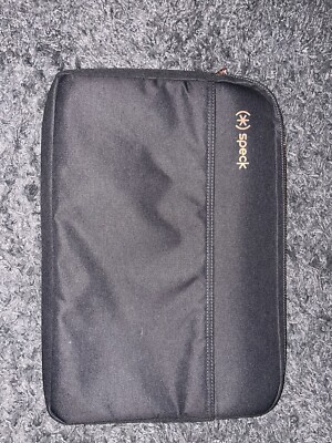 Speck Zippered 16” Laptop Case with pocket Gray With Rose Gold