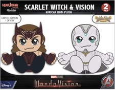 marval studios wanda vision set 2 scarlet witch and vision Kuricha chibi plush