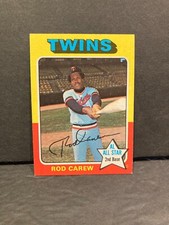 1975 Topps Baseball Card #600 Rod Carew  Minnesota Twins  EXMT HOF