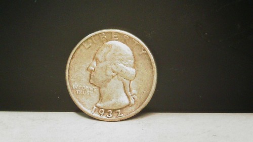 1932-D US WASHINGTON SILVER QUARTER
