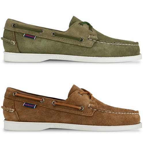 sebago suede docksides