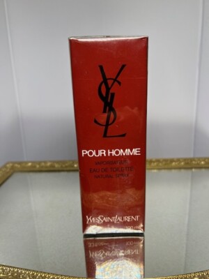 【希少】Yves Saint Laurent Pour Homme 100ml Pour Homme YSL edt 100 ml. Rare, vintage 1970s. Sealed. | eBay
