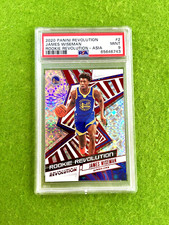 James Wiseman FIREWORKS SILVER PRIZM  POP 1/1  PSA 9 ROOKIE 2020 Revolution ASIA