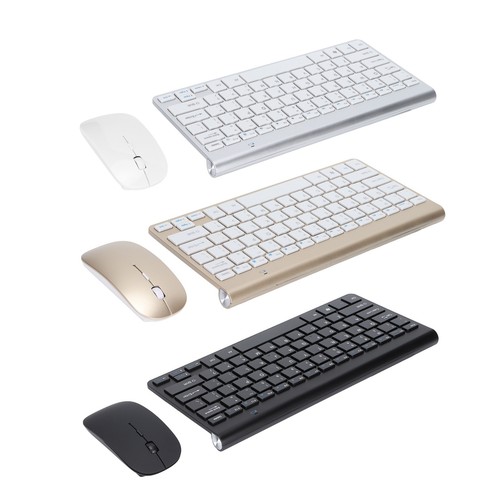 Keyboard Mouse Combo Wireless 2.4G USB Ultraslim Ergonomic Wearproof Keyboa BST - Picture 6 of 31