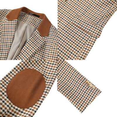 Blazer Uomo Slim Fit A Quadri, Elegante E Versatile - Per Lavoro, Matrimoni E Occasioni Speciali