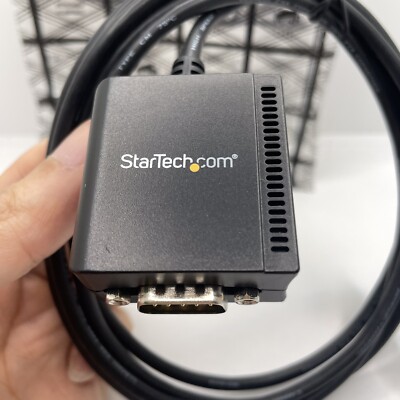 StarTech.com USB to Serial Adapter  1 port  USB Powered  FTDI USB UART Chip
