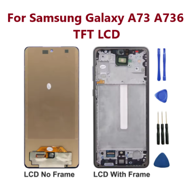 For Samsung Galaxy A73 A736 TFT LCD Display Screen Touch Digitizer