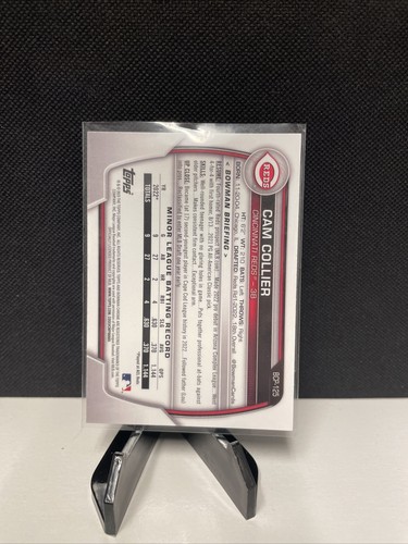 Cam Collier 2023 Bowman Chrome Prospects #BCP-125 1st Bowman - Picture 2 of 2
