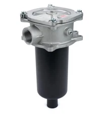 Lenz Filter Assembly: 10 Micron, 100 PSI, 55 GPM, 1 1/4 NPTF Port, 25 PSI Bypass