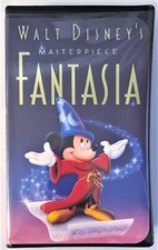 Walt Disney Masterpiece Fantasia VHS Tape Clamshell Cover Movie