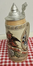 Anheuser Busch Budweiser Beer Stein Limited Edition "K" Series Numbered A#12309