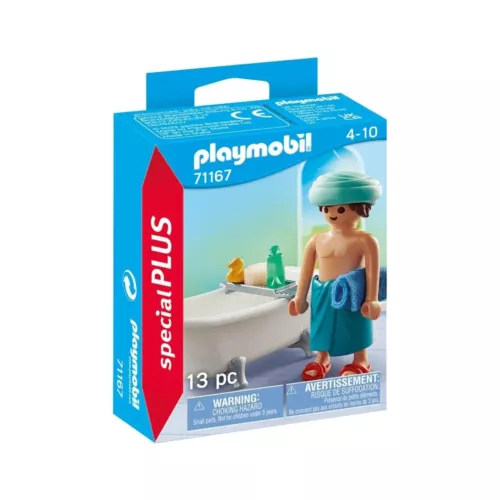 Playmobil Special Plus Man With Bathtub Building Set 71167 NIB