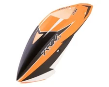 Tron Helicopters Tron 5.5E Canopy (Black/Orange) [TR502-151]
