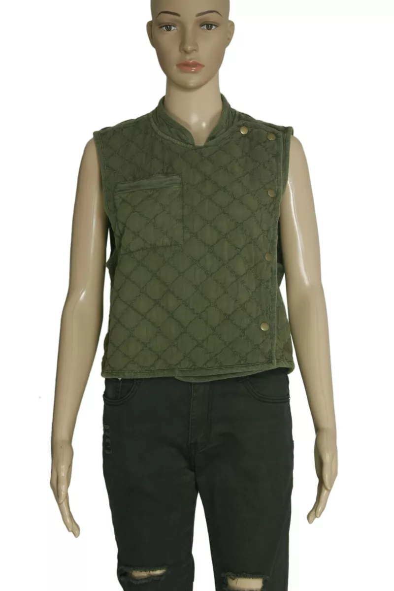 Sleeveless wrap best sale vest