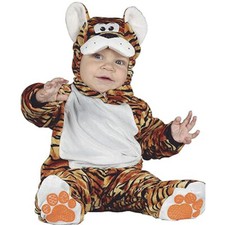 Costume da Tigrotto per Bimbo Bimba 12-24 mesi Vestito Tigre Carnevale Neonato