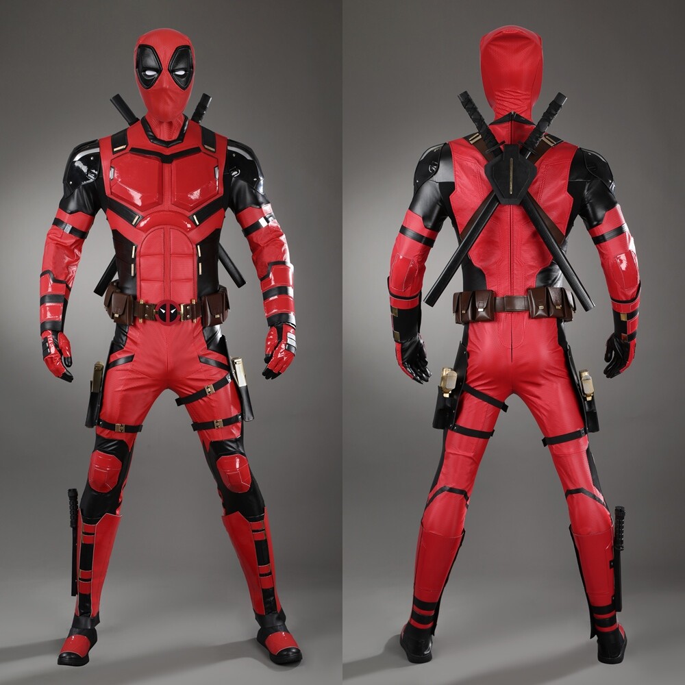 Deadpool Costume Wolverine cosplay Suit Wade Wilson outfit