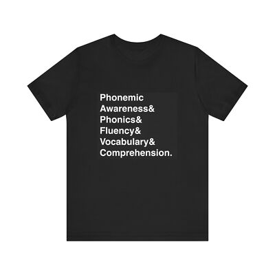 Pillars of Science of Reading T-Shirt