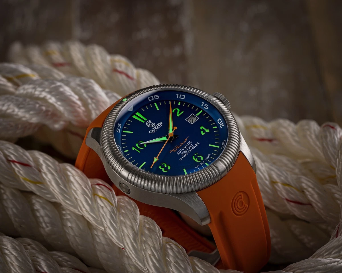 Ocean Crawler Champion Diver Thunderbolt limited edition watch